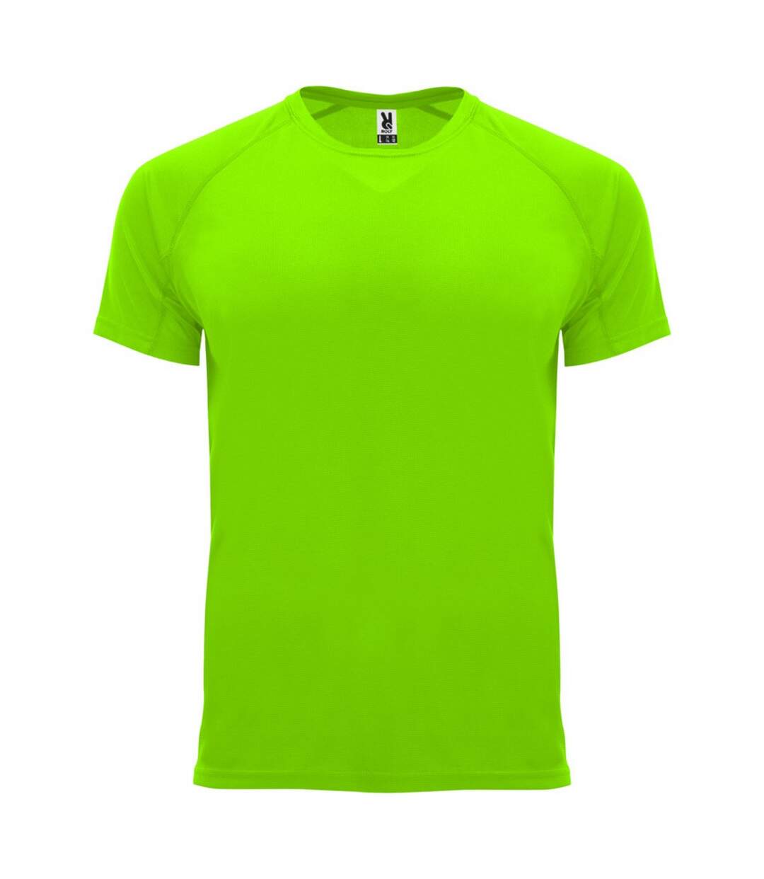 T-shirt bahrain homme vert fluo Roly