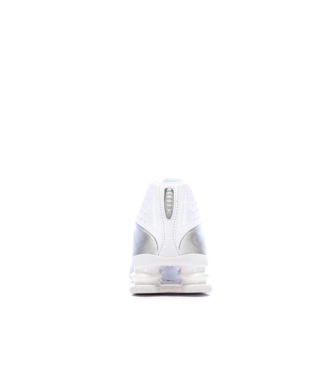 Baskets blanches homme nike shox r4-3