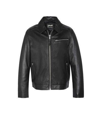 Blouson cuir Noir Homme Schott Mens Leather Jacket Schott