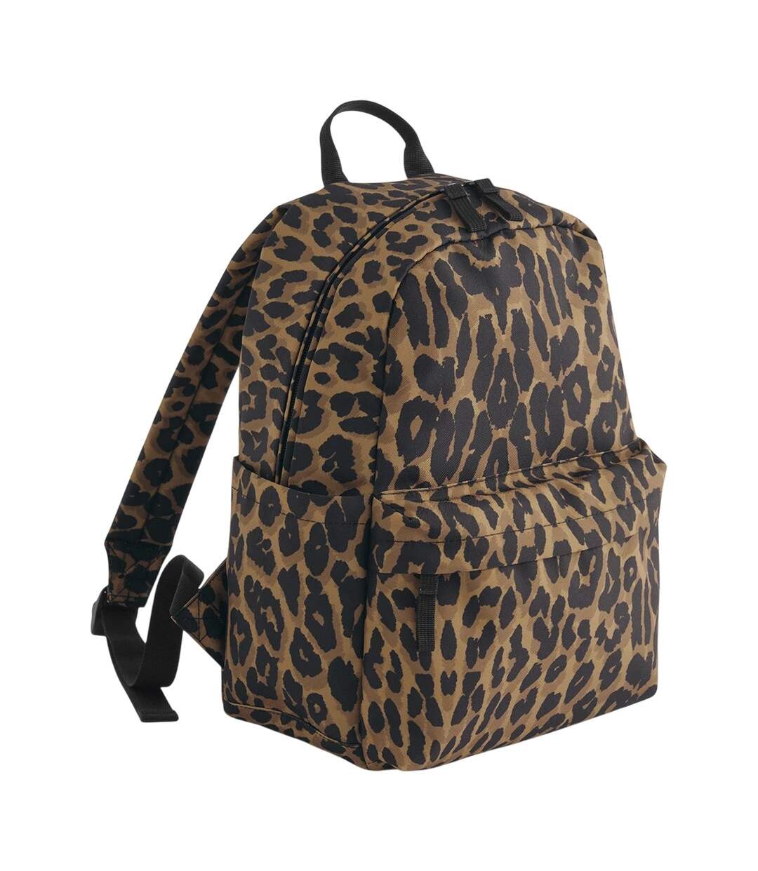 Mini Sac À Dos Motif/style Imprimé Léopard Taille Unique Noir Marron Bagbase-2