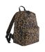 Mini Sac À Dos Motif/style Imprimé Léopard Taille Unique Noir Marron Bagbase-2