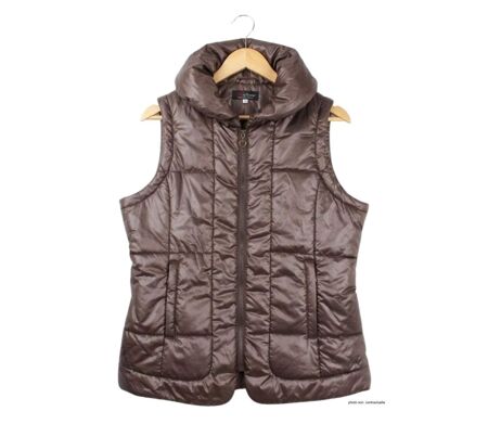 Gilet sans manches AXONE Inspiration Nature - Doudoune matelassée marron confort et style