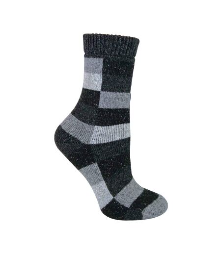 Chaussettes en Laine et Soie Femme Hiver Chaudes