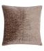 Bloomsbury velvet cushion cover 50cm x 50cm taupe Paoletti-1