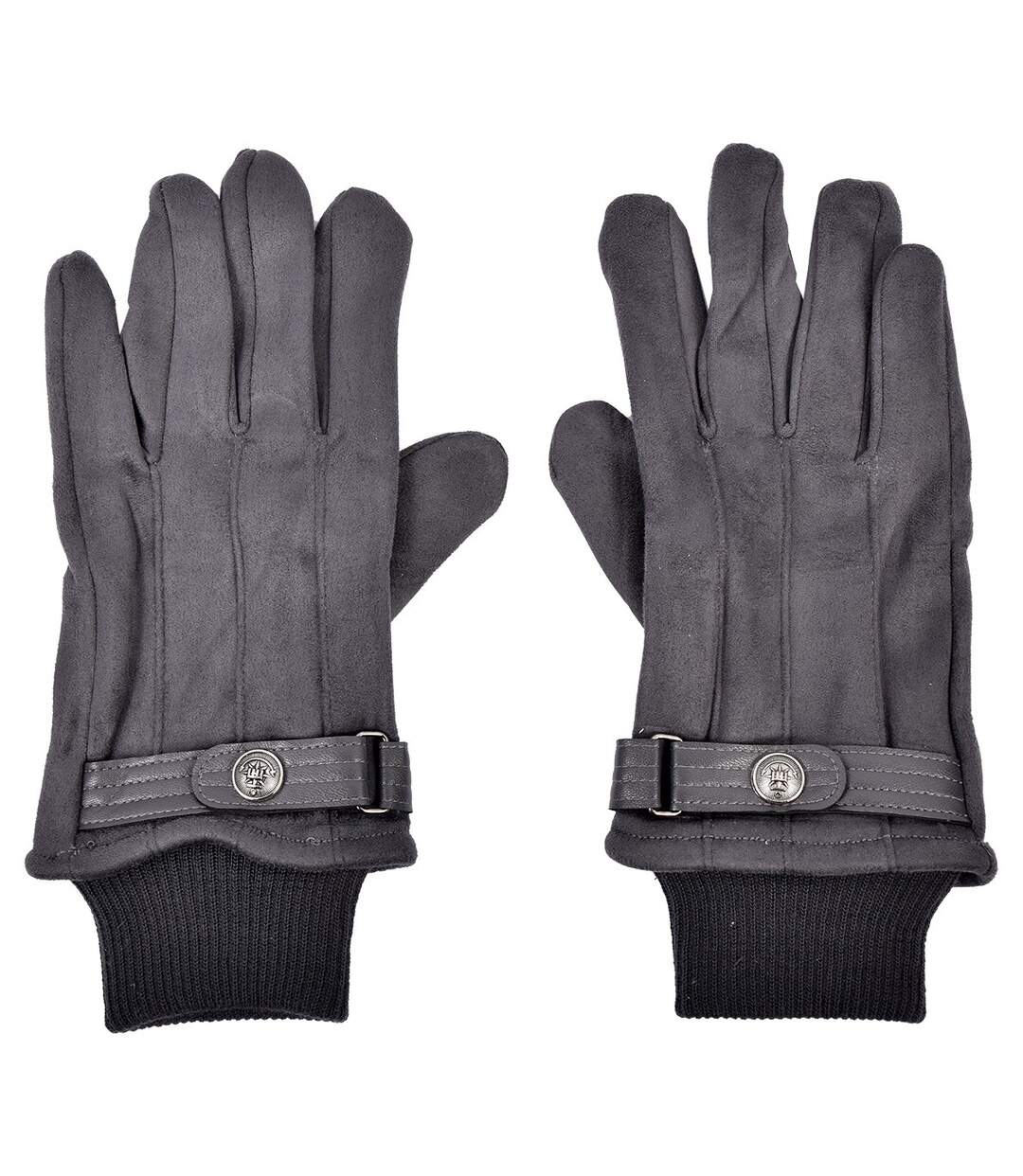 Gants Homme Suedine OLIVER GRANT 0106 GRIS-1