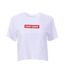 T-Shirt blanc femme teddy smith supera - taille 0-1