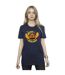 Disney Womens/Ladies Lilo And Stitch Wicked Mischief Cotton Boyfriend T-Shirt (Bleu marine) - UTBI30010-2