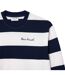 Sweat French Made Femme Crème Bleu Foncé Lacoste-4