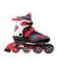 Patins À Roulettes Alignées Rizzo Femme 39 Fr Noir Blanc Violet Foncé Hi-Tec-1