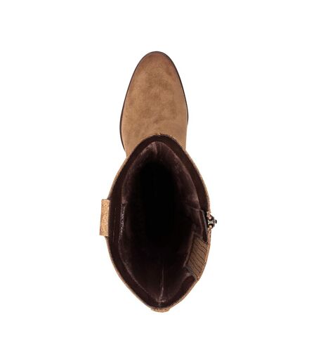 Botte Cuir à Talon Tamaris