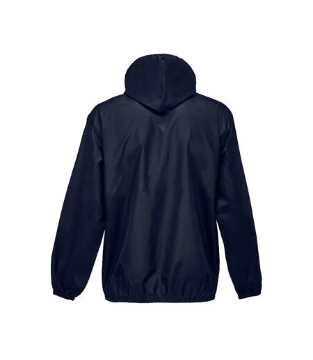 Unisex Adult Shield Windproof Jacket French Navy SOLS