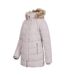 Womens/ladies isla ii long down jacket light beige Mountain Warehouse