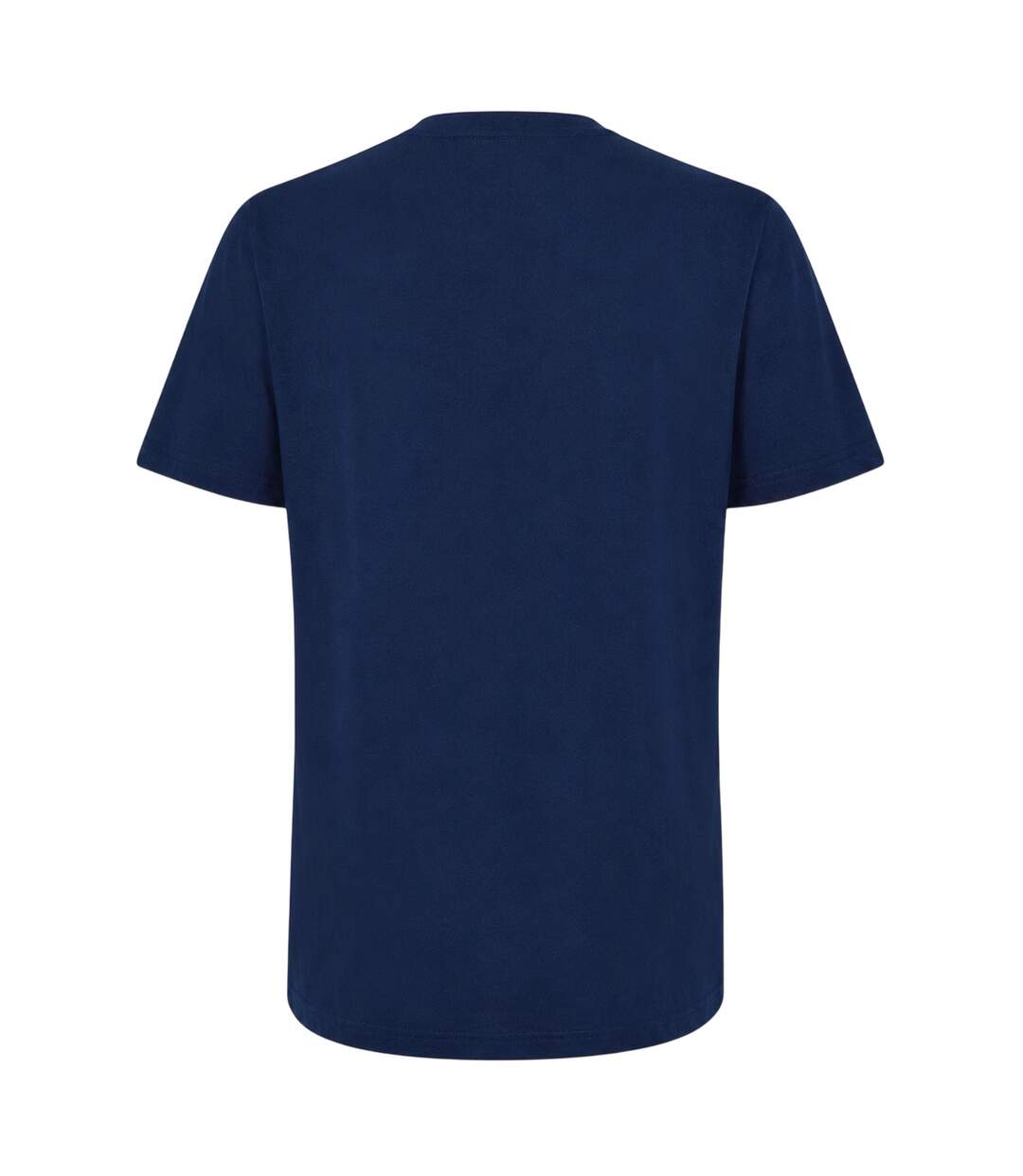 Mens Logo Cotton Crew Neck T-shirt Navy Adidas-2