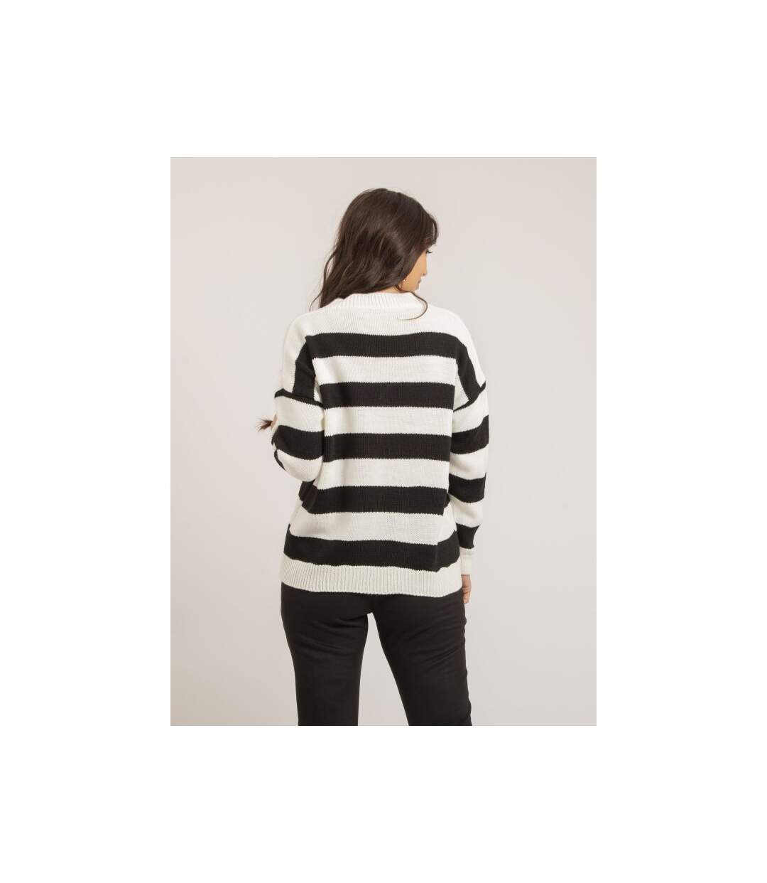 Pull grosses rayures KATURA - Dona X Lisa-2