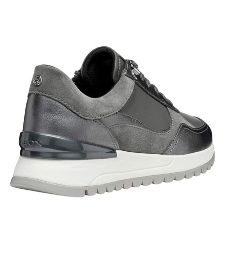 Baskets Desya Femme Gris Foncé Pistolet Geox
