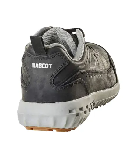 Mens Footwear Move Nubuck Lace Up Safety Shoes Black Mascot
