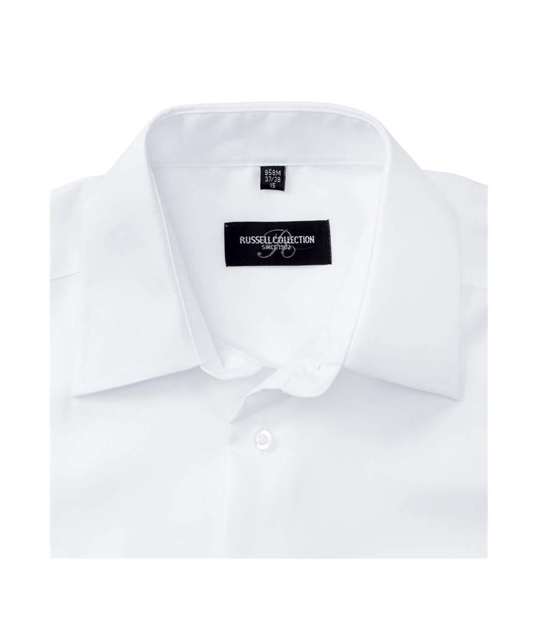 Russell - Chemise à manches longues sans repassage - Homme (Blanc) - UTBC1038