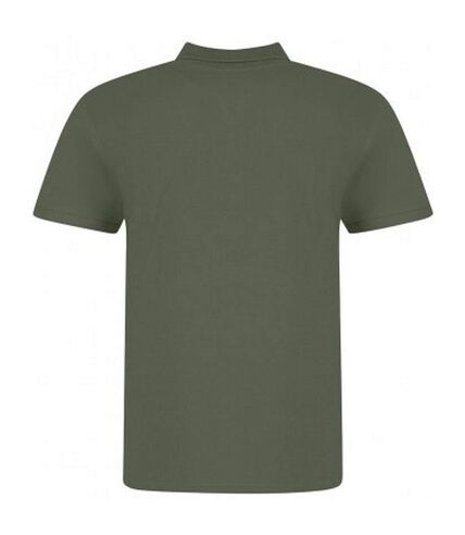 Awdis Mens Piqu Cotton Short-Sleeved Polo Shirt (Earthy Green) - UTPC4134