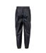 Mens Polyester Logo Rain Trousers Black Sondico-2
