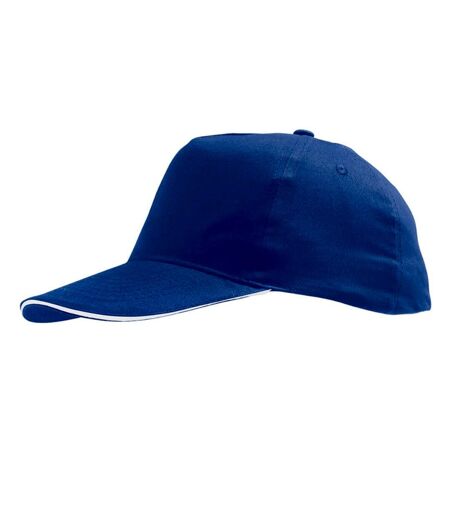 Sunny casquette adulte bleu roi/blanc SOLS