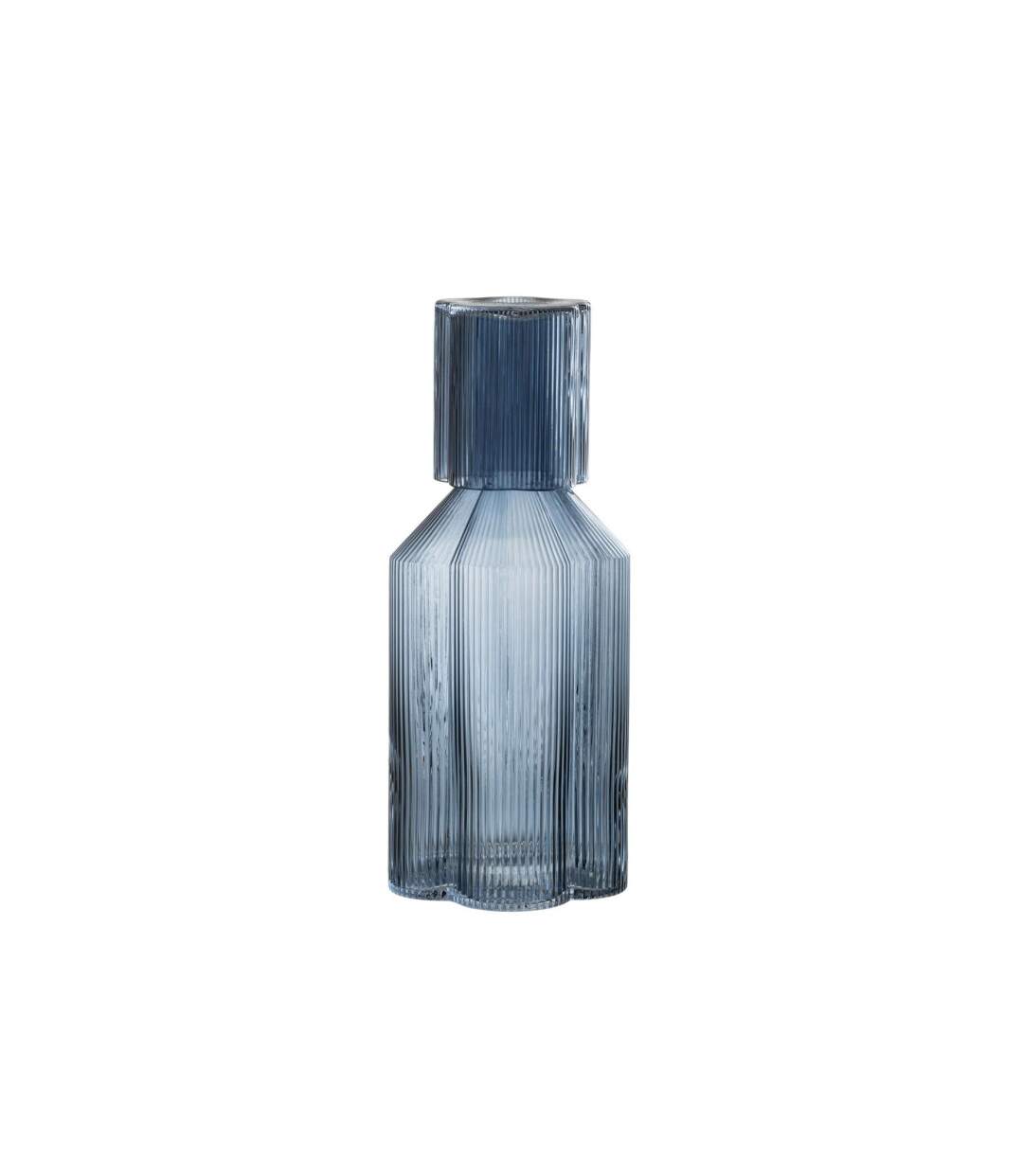 Carafe Design Fiore 1,35L Bleu Foncé-2