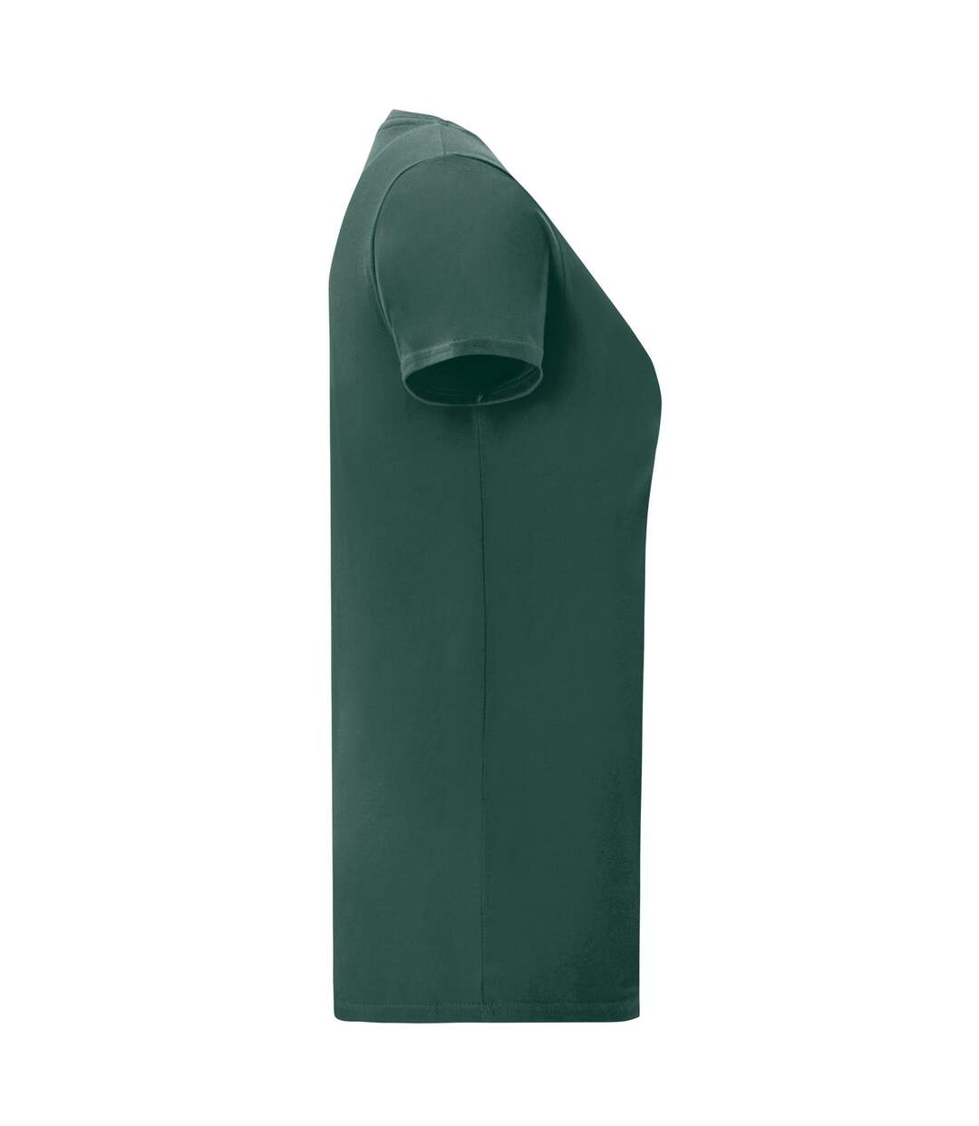 T-shirt Iconic Femme Vert Forêt Fruit Of The Loom-3