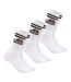x3 paires de chaussettes blanches/noires homme ellesse sbsa-1