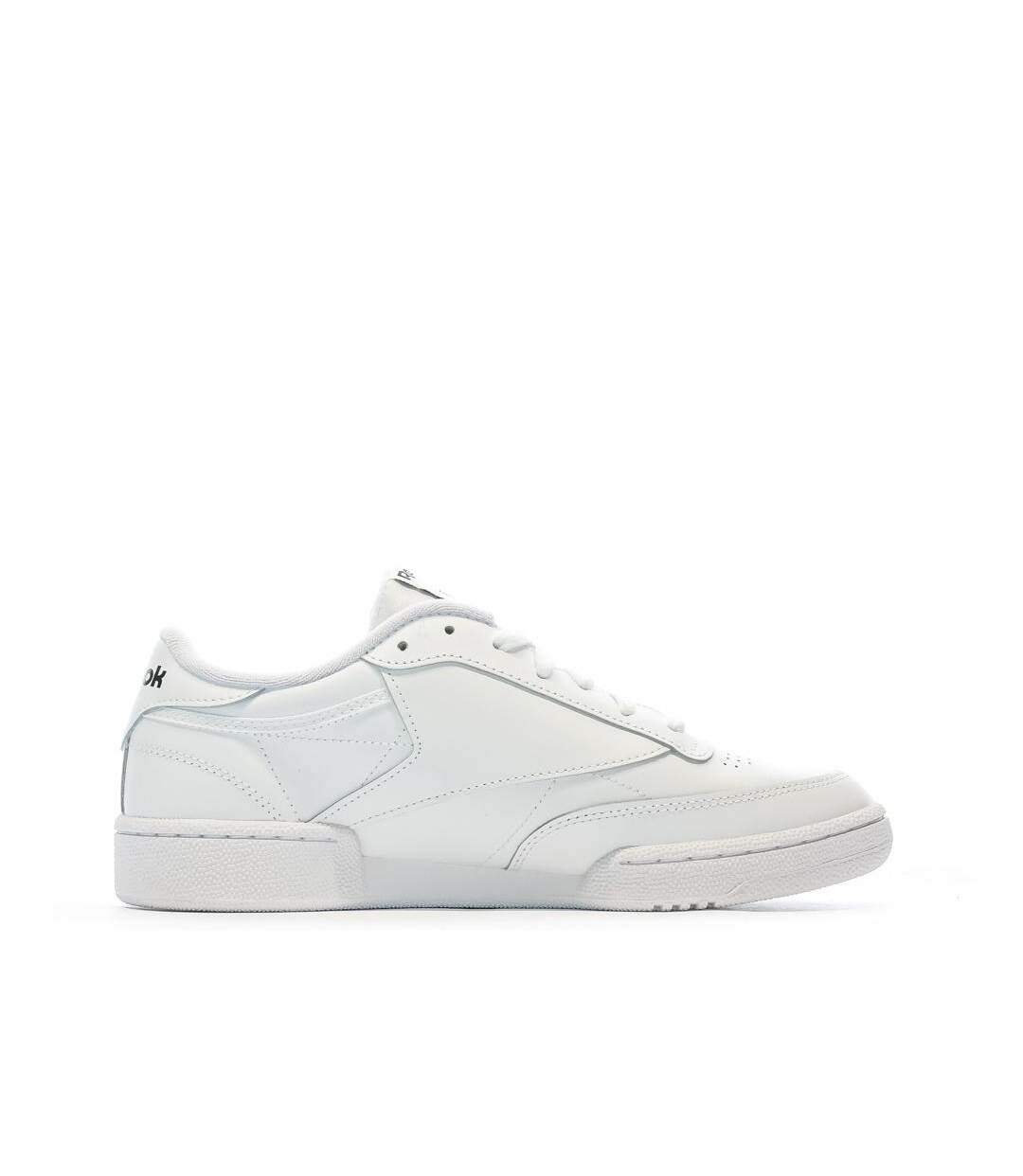 Baskets blanches mixte reebok club c 85-2