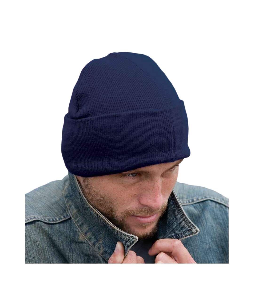 Winter essentials mens woolly ski hat royal blue Result-2