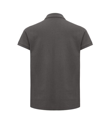 Womens/ladies yosemite pique polo shirt anthracite Iqoniq