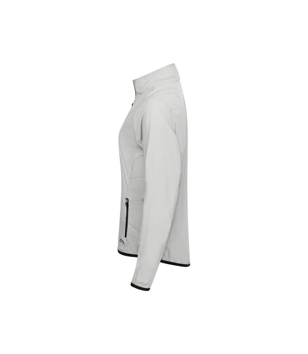 Womens/ladies La Push Pro Jacket Silver Cutter & Buck-3