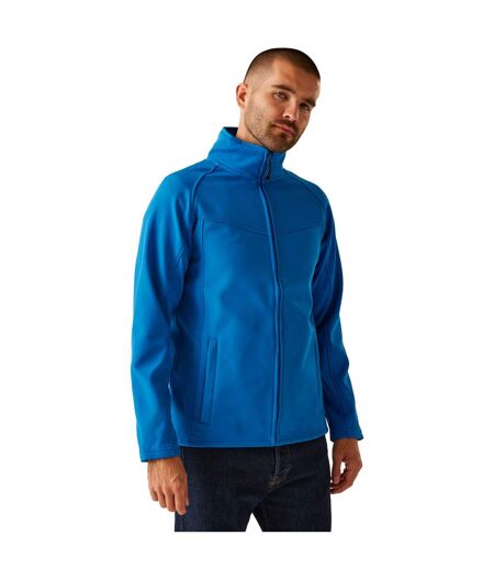 Regatta Uproar Mens Softshell Wind Resistant Fleece Jacket (Oxford Blue) - UTRG1480