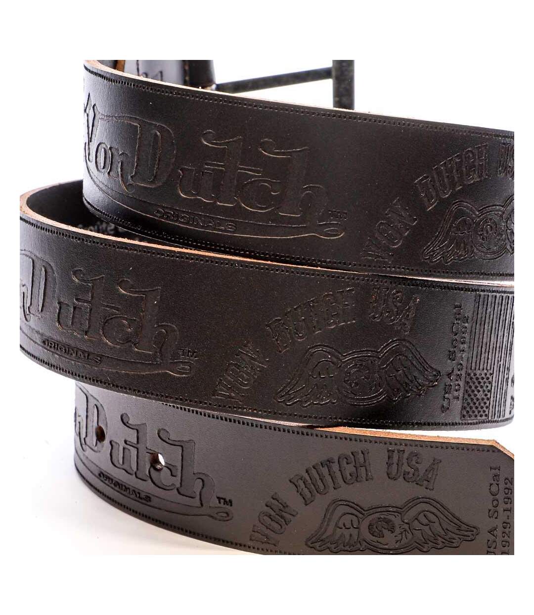 Ceinture Marron Foncé Homme Von Dutch CHAIN - T 100