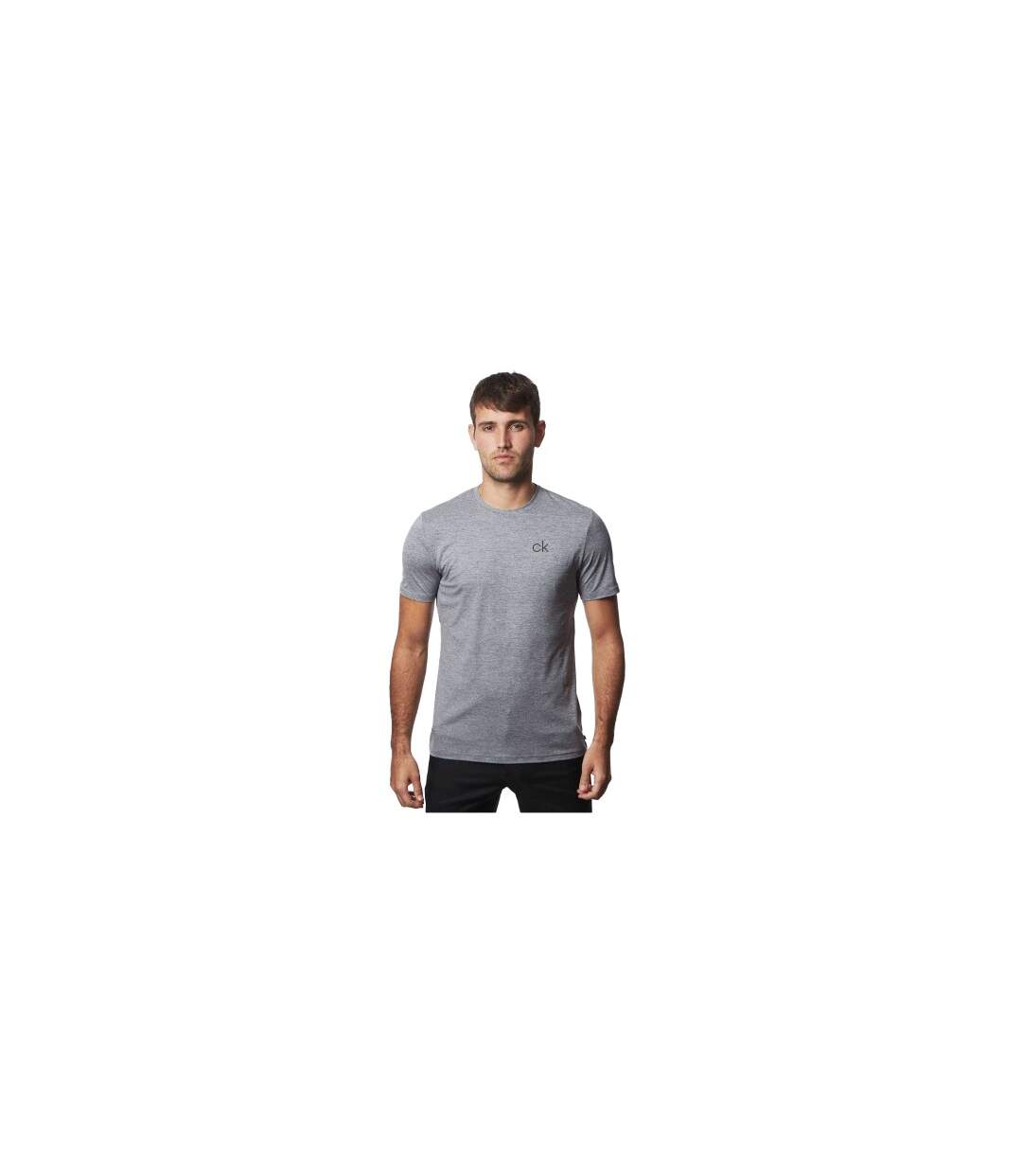 Mens Newport Golf T-shirt Silver Calvin Klein-1