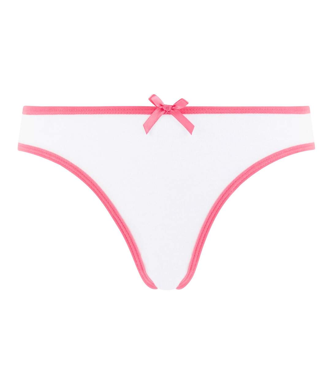 Lot de 3 slips girl blanc, rose & fuchsia Summer-3