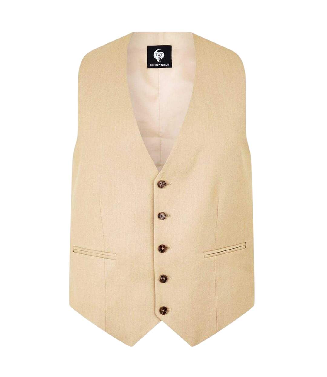 Gilet Homme Beige Twisted Tailor-2