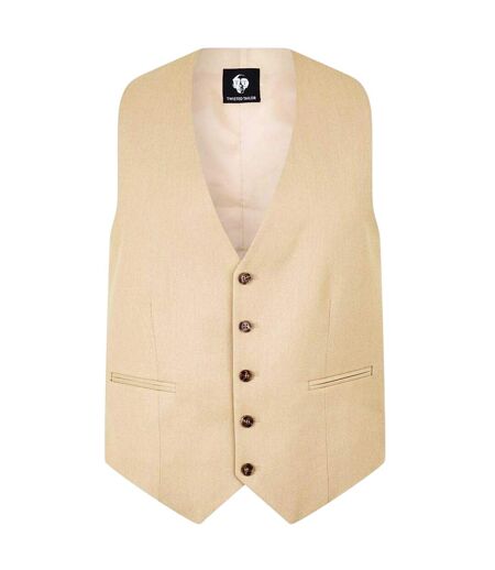 Gilet Homme Beige Twisted Tailor