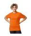 T-shirt adulte orange fluo Gildan