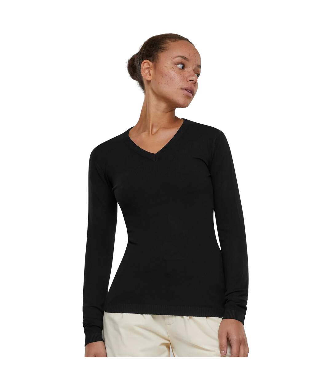 Sweat Femme Noir Urban Classics-3