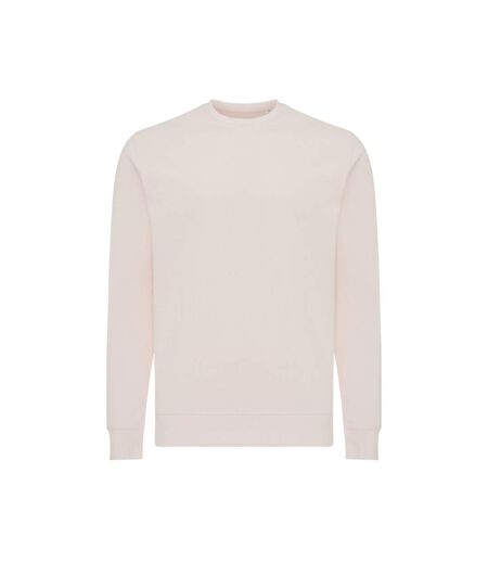 Unisex adult etosha recycled cotton lightweight sweatshirt cloud pink Iqoniq