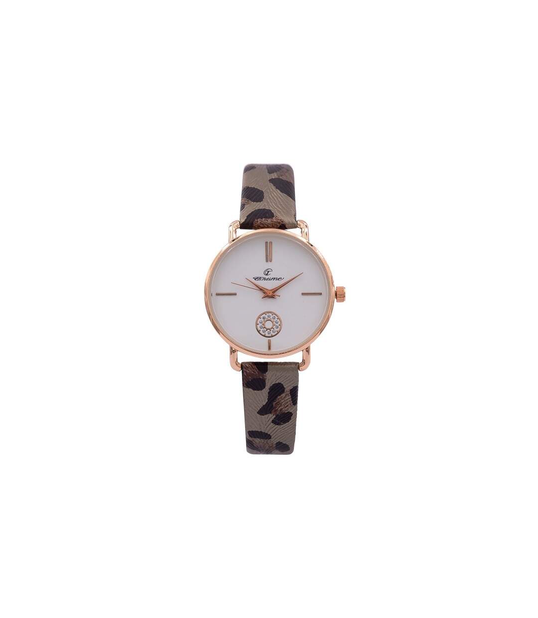 Eclatante Montre Femme Argenté CHTIME