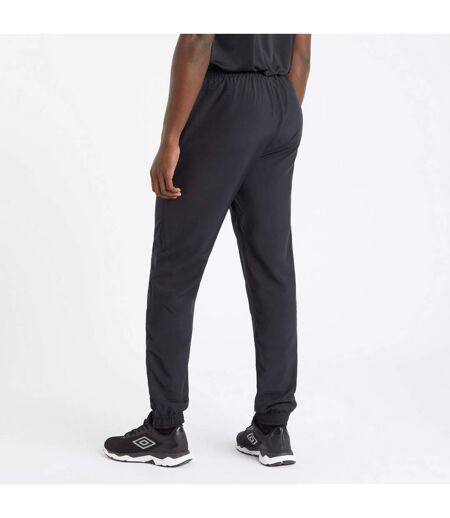 Umbro Mens Pro Training Woven Sweatpants (Black) - UTUO1334