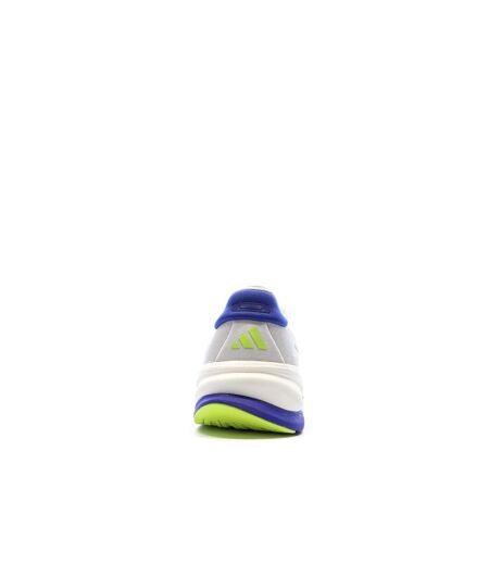 Chaussures de sport blanches/jaunes/bleu homme adidas supernova