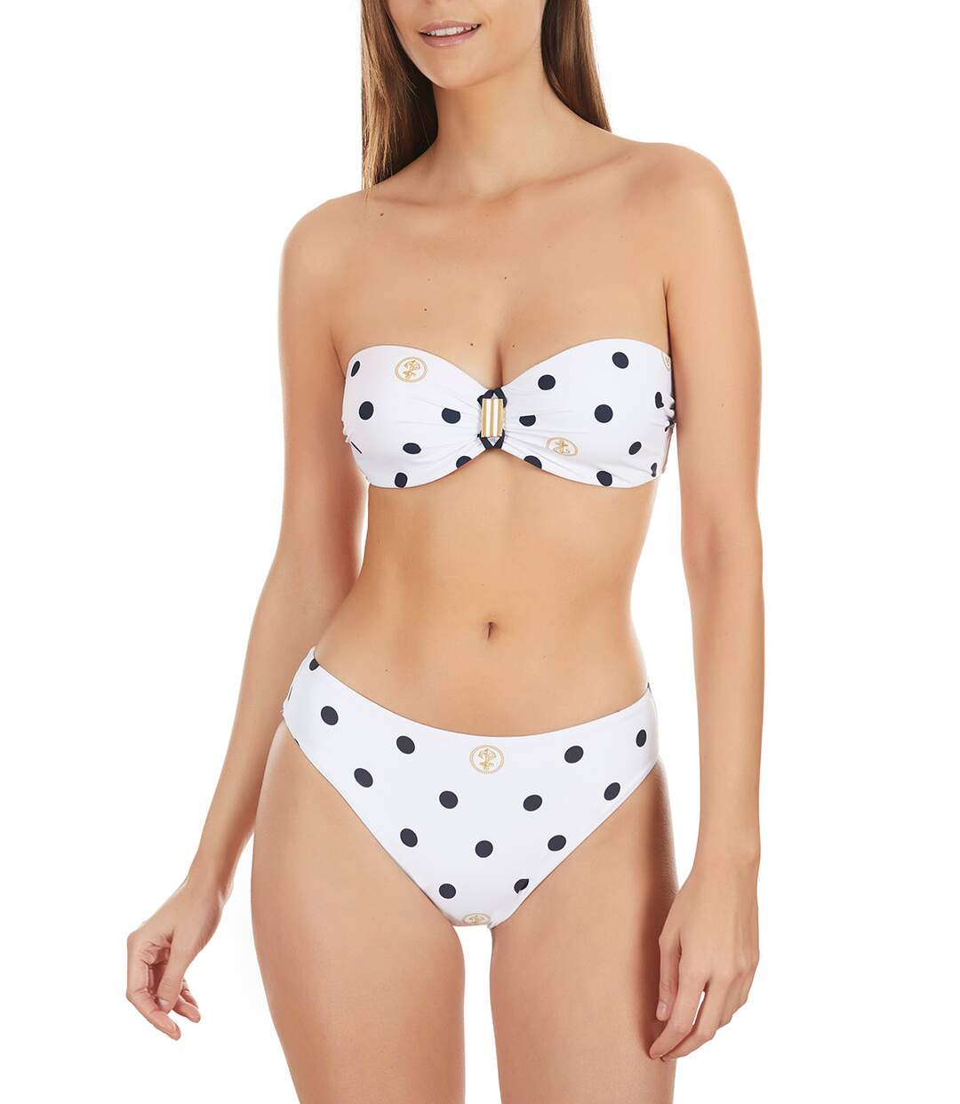 Haut maillot de bain bandeau Lunares Selmark Mare