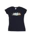 Disney Femme/Ladies Lightyear Star Command Graphic Title Cotton T-Shirt (Bleu marine) - UTBI29116-1