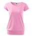 T-shirt style silhouette fluide - Femme - MF120 - rose