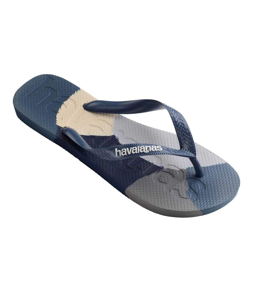 Tongs Top Logomania Femme Bleu Indigo Havaianas-3