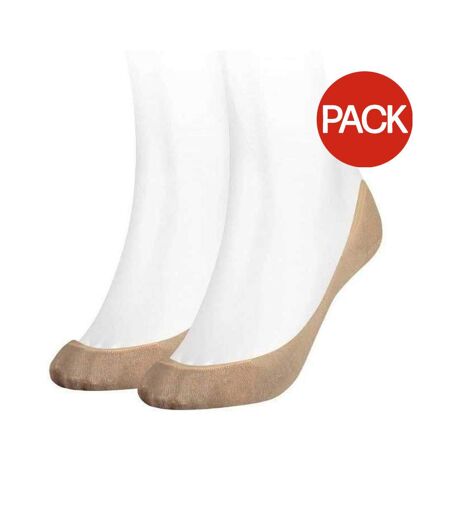 Socquettes Motif/style Uni Femme Beige Tommy Hilfiger