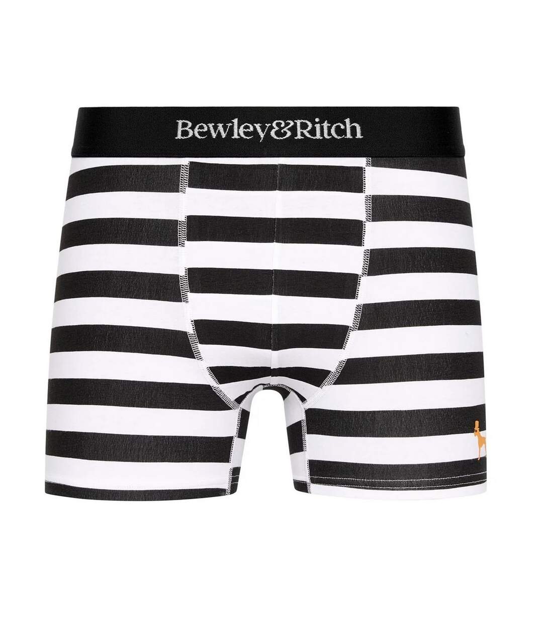 Pack of 5  Mens kurhah boxer shorts  black/grey/white/blue Bewley & Ritch-4