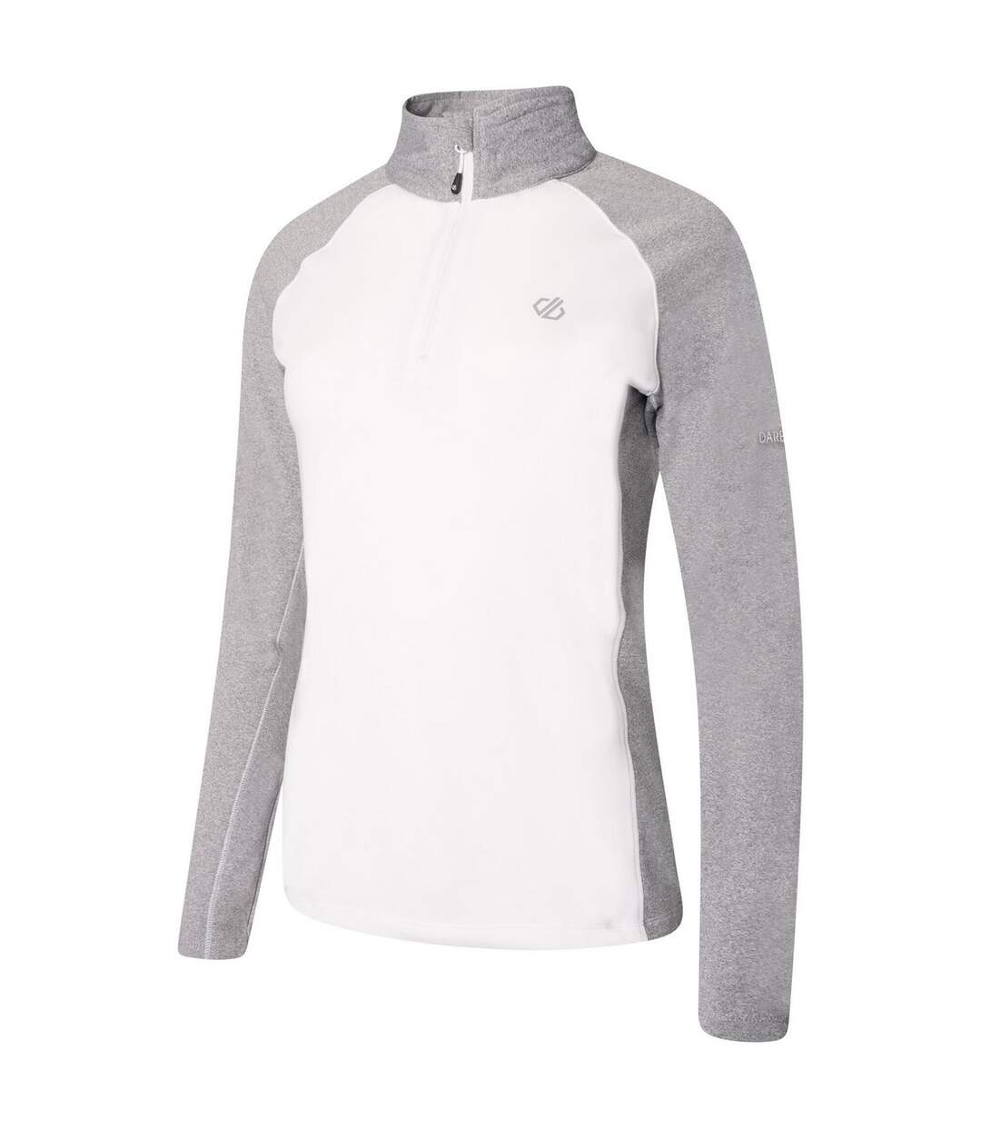 Womens/ladies Involved Ii Half Zip Midlayer White Ash Dare 2B-4